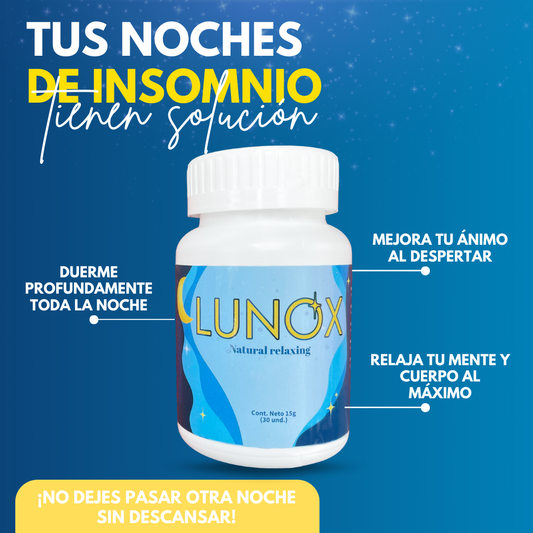 LUNOX™ – Descanso profundo y natural en solo 15 días.
